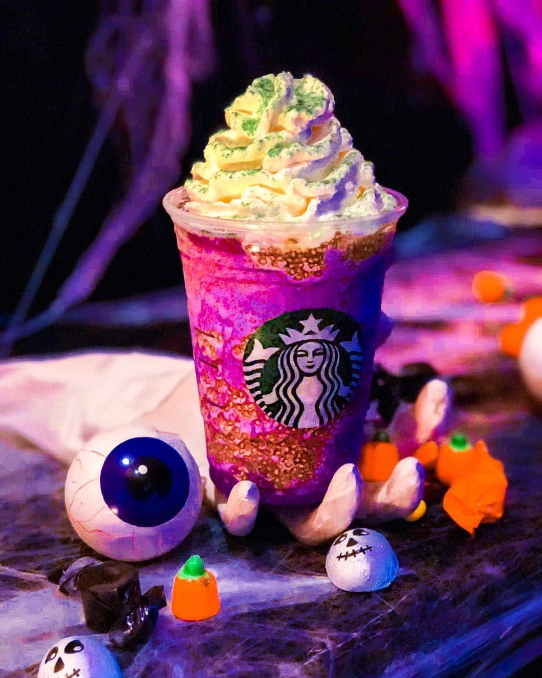 If You're Looking For A Halloween Treat, Try Starbucks' Spooky New