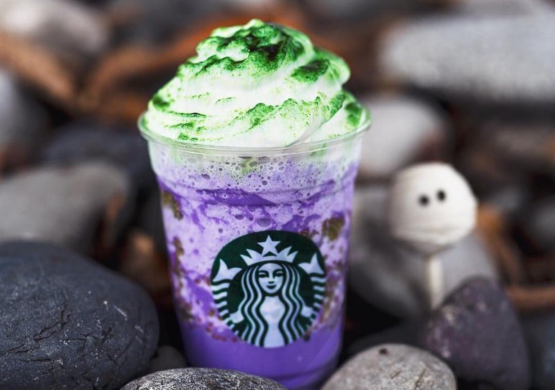 If You're Looking For A Halloween Treat, Try Starbucks' Spooky New