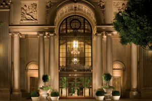 The Biltmore Hotel's entrance
