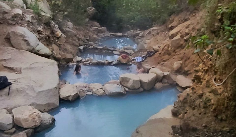Hike To These Hot Springs In Santa Barbara And Soak In Cascading Aqua Pools