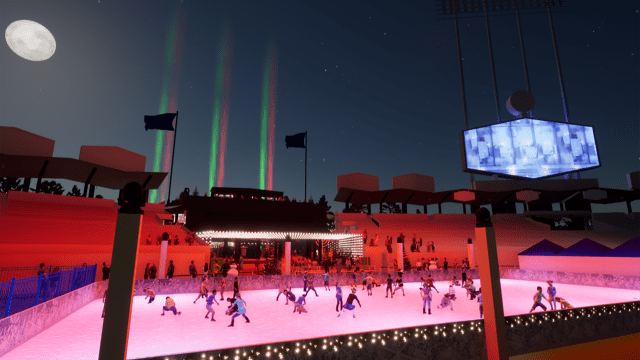 Dodgers Holiday Festival Will Feature A Huge Ice Rink In The Outfield