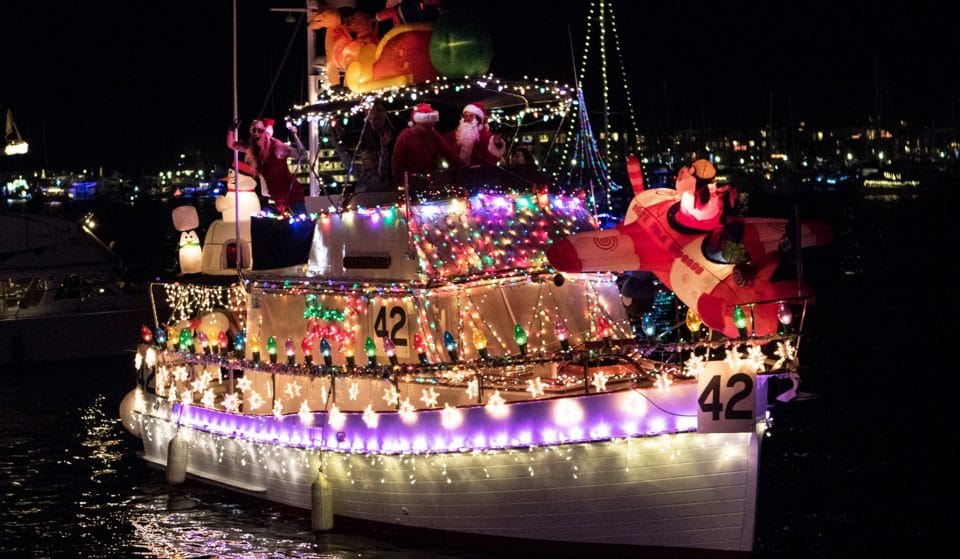 The Dazzling Marina Del Rey Holiday Boat Parade Sets Sail This December