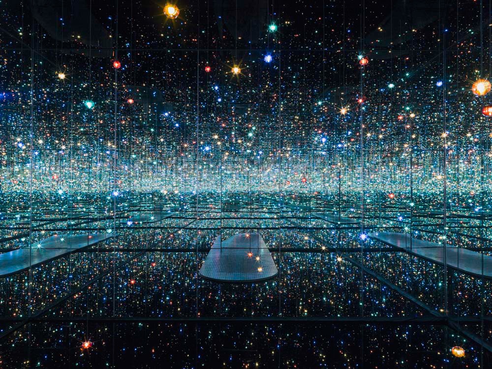Yayoi Kusama's 'Infinity Mirrored Room' at The Broad