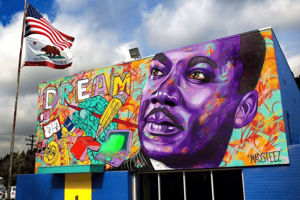 Powerful Martin Luther King, Jr. Murals Around L.A.