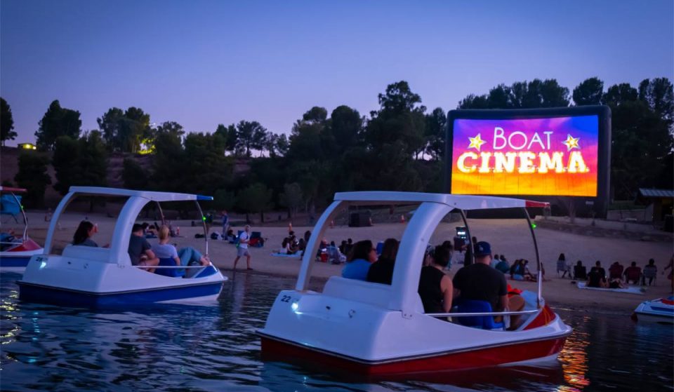 This Unique Boat Cinema Is Heading To Castaic Lake This Summer—And It’s Fun-Packed!