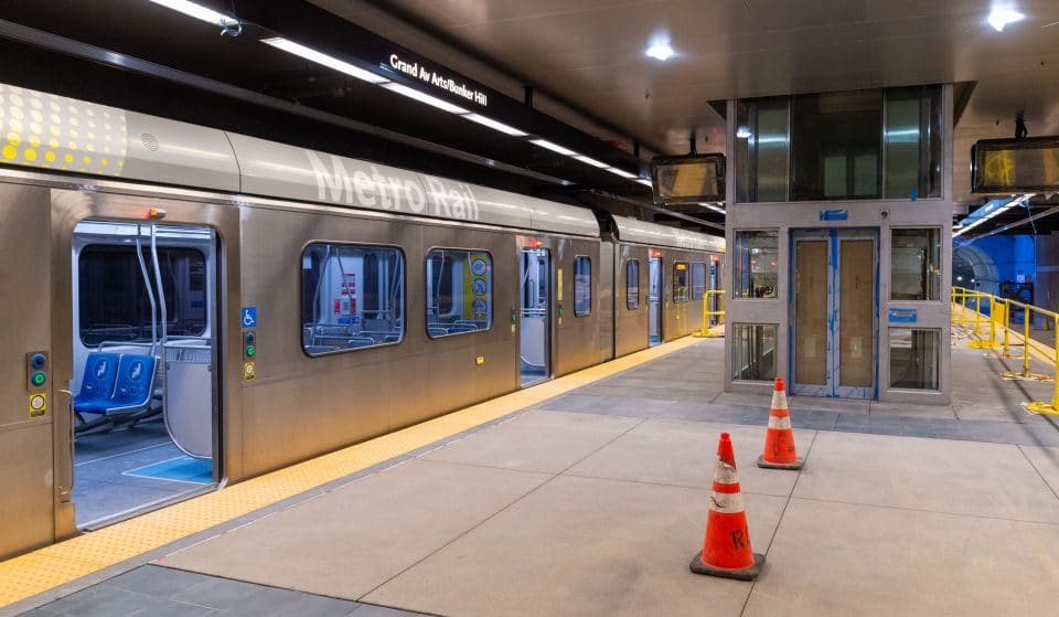 Track Work For Metro’s Regional Connector Project Is Officially Complete
