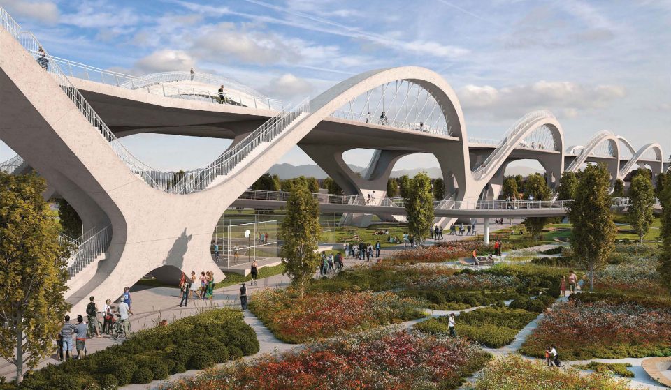 Plans For A $30M Park Under The Sixth Street Bridge Are In Motion