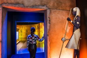 A multi-gallery, narrative-led immersive journey through the story of King Tut and his discovery