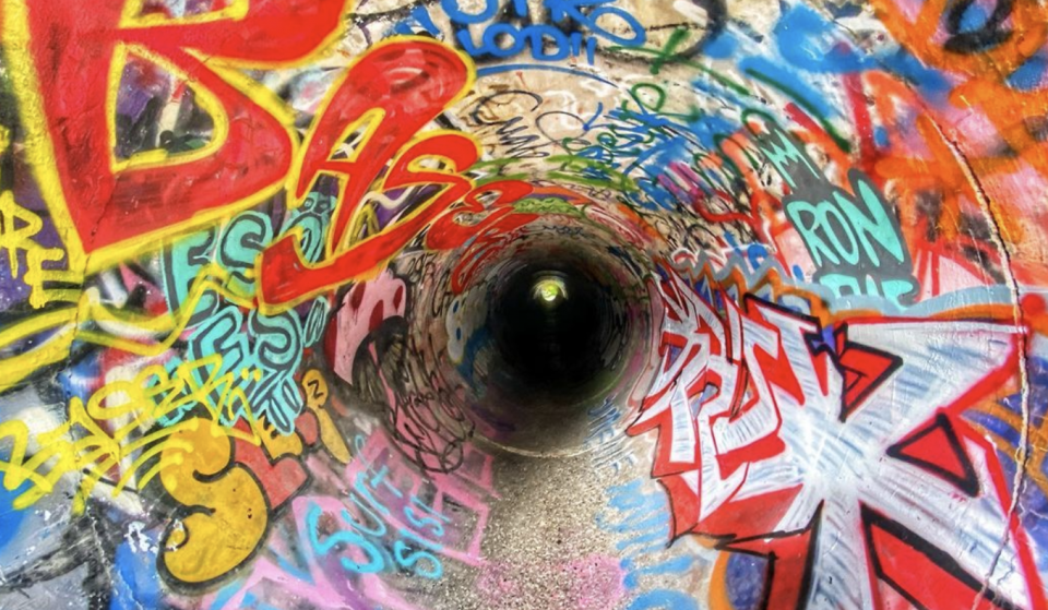 This Graffitied Tunnel In Topanga Is A Portal To A Magical Hidden Grotto