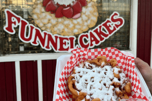 Funnel Cake at Charlie Brown Farms by Sophie L.