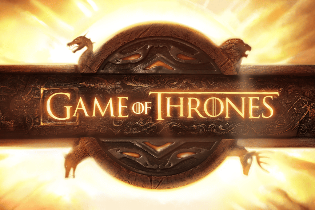 The Game of Thrones title screen