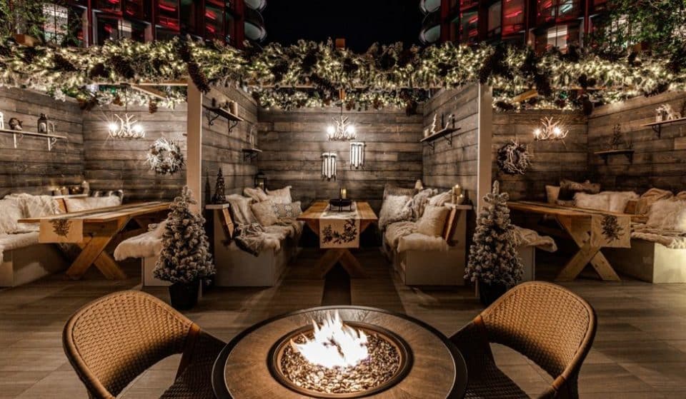L.A.’s First Après-Ski Dining Experience Has Taken Over This Iconic Outdoor Patio