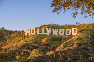 El emblemático letrero de Hollywood