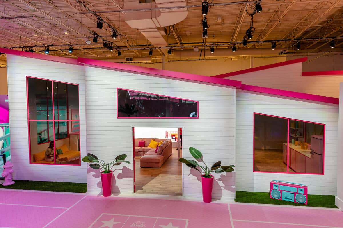 The Barbie Dreamhouse in real life