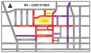 Map of Oscars Closures