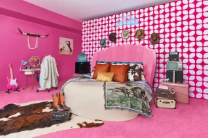 Barbie's malibu DreamHouse, Ken's Room | Image courtesy of Airbnb