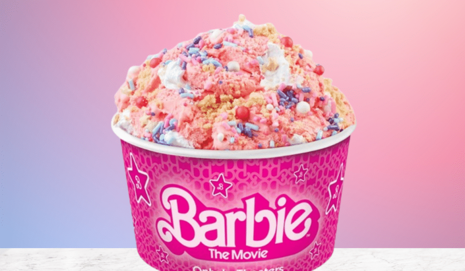 Barbie Has Her Own Ice Cream At Cold Stone Creamery In Honor Of The Upcoming Film
