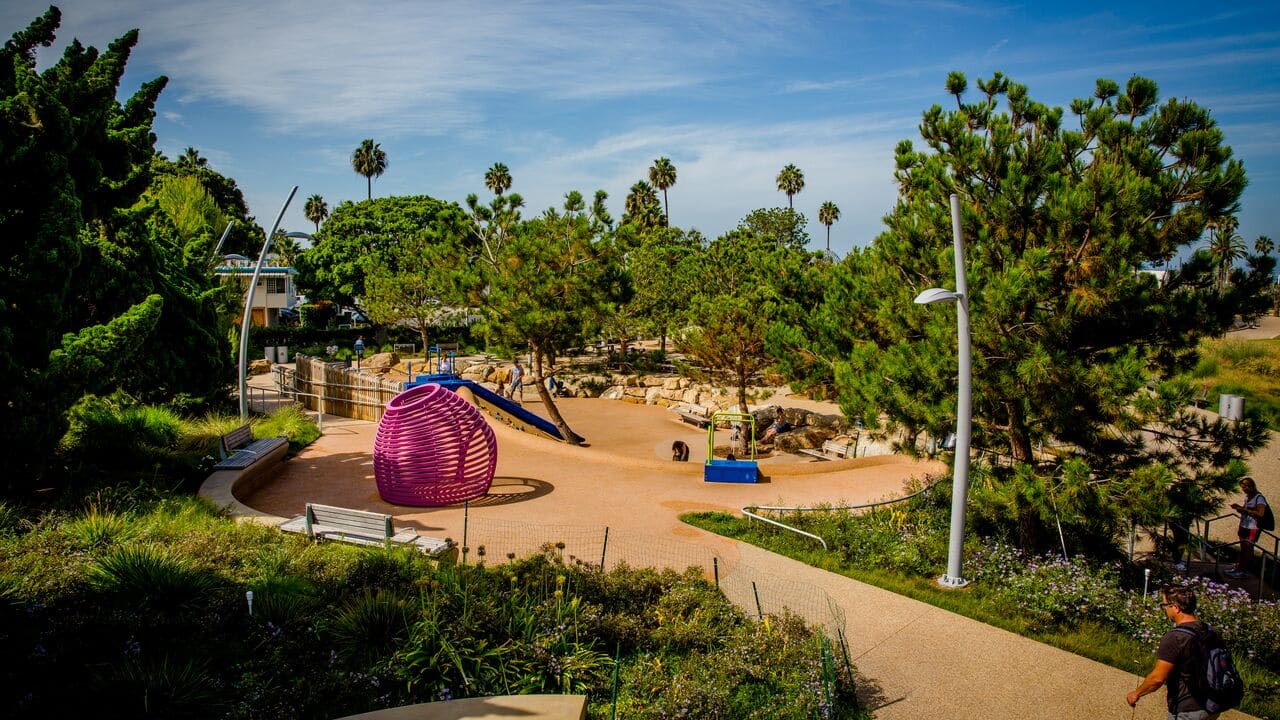 Este parque para picnic en Los Ángeles tiene 2.5 hectáreas y lleva el nombre del pueblo indígena, Tongva Park