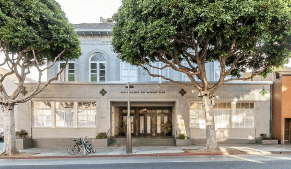The Historic Woman’s Club Has Been Serving The Santa Monica Community For Over 100 Years