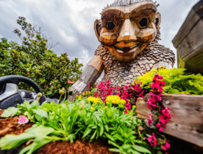 Witness These Larger-Than-Life Trolls By Thomas Dambo At South Coast Botanic Garden
